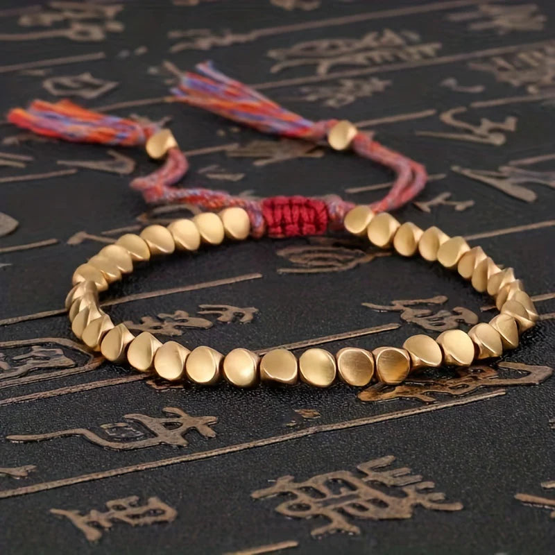 Tibetan Lucky Rope Bangle Bracelet