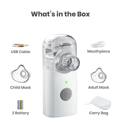 Compact Portable Mesh Nebulizer