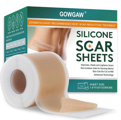 Medical Grade Silicone Scar Sheets, Silicone Scar Tape