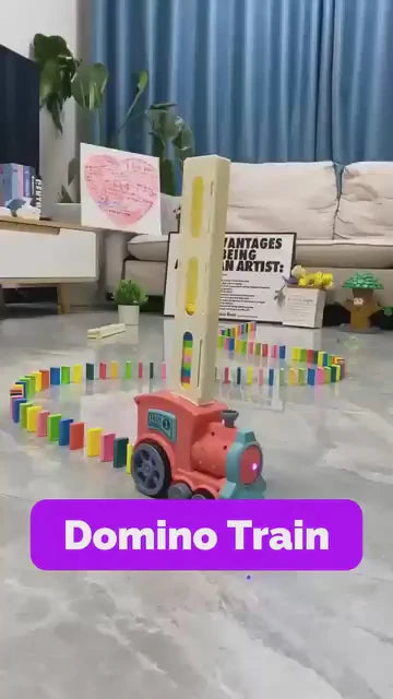 Domino Train Toy Set for Kids