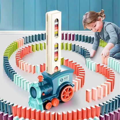 Domino Train Toy Set for Kids