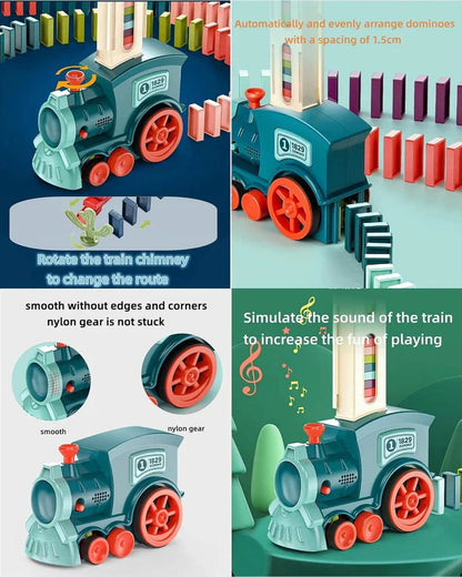 Domino Train Toy Set for Kids