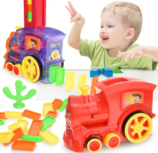 Domino Train Toy Set for Kids