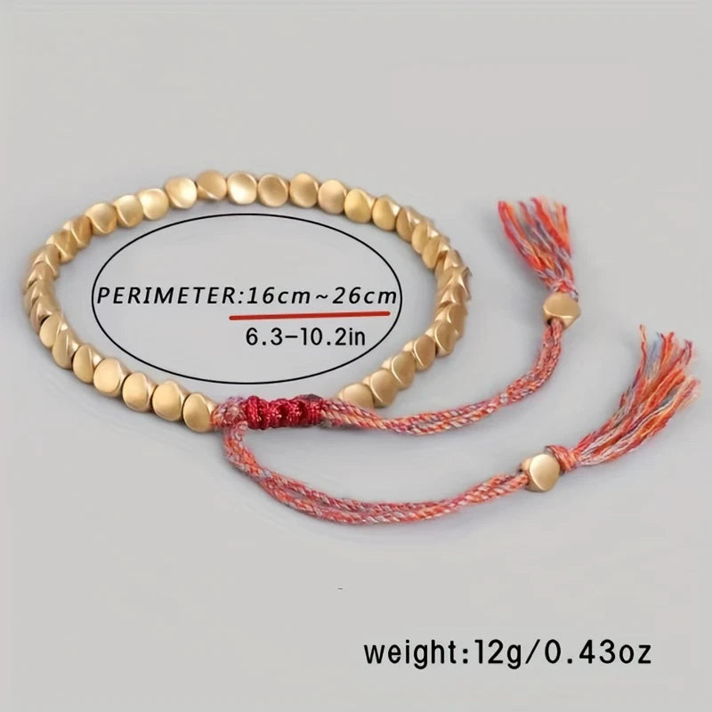 Tibetan Lucky Rope Bangle Bracelet