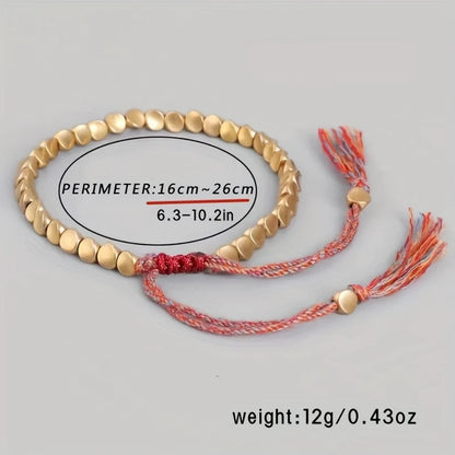 Tibetan Lucky Rope Bangle Bracelet