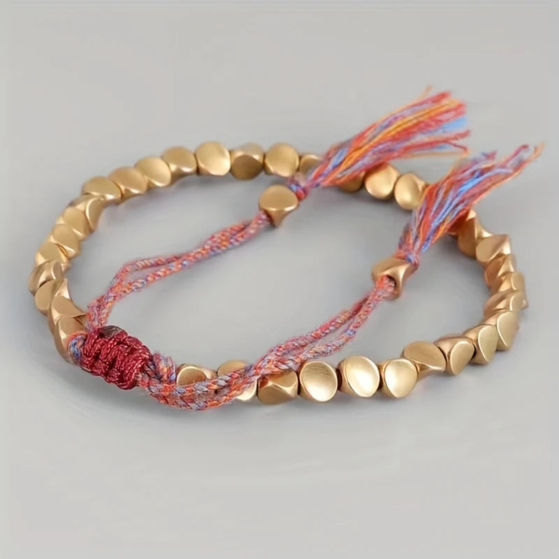 Tibetan Lucky Rope Bangle Bracelet